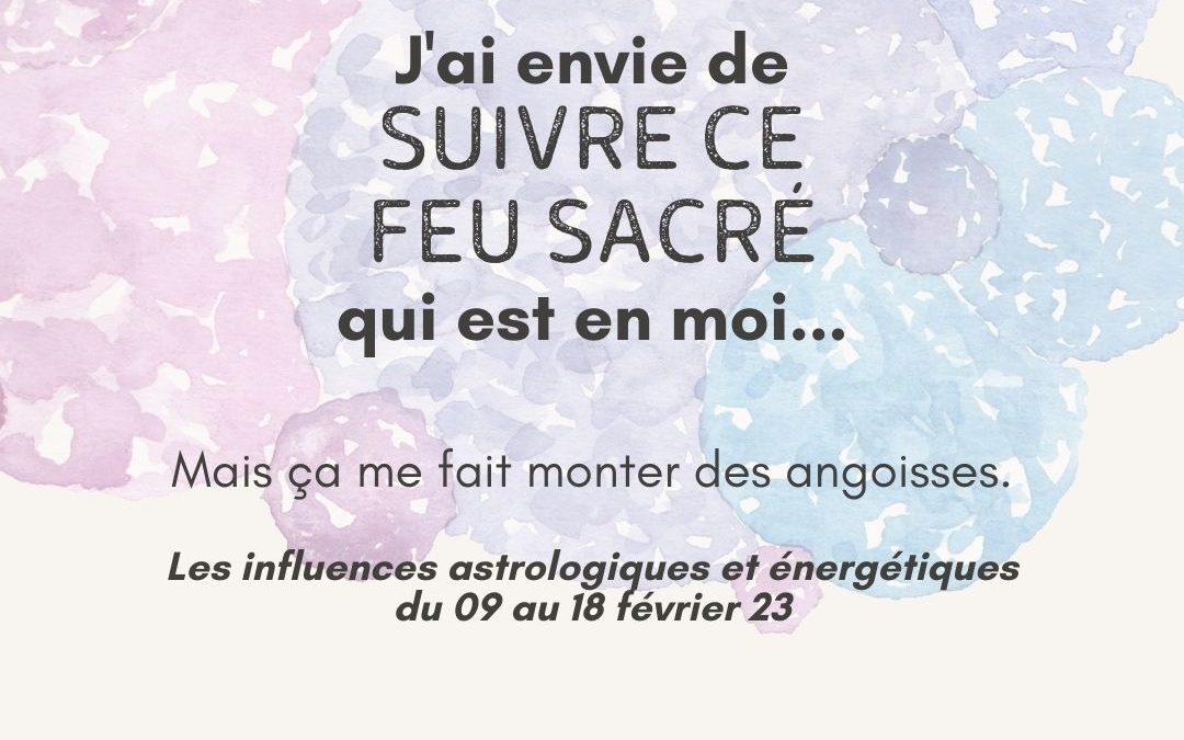 suivre ce feu sacré
